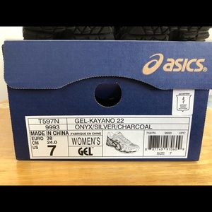 ASICS Gel Kayano women’s 7 black